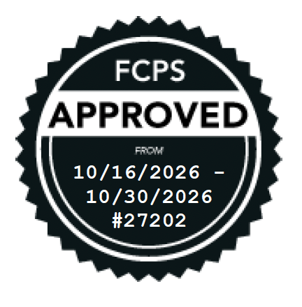 FCPS Seal number #27202 from 10/16026 to 10/30/26.