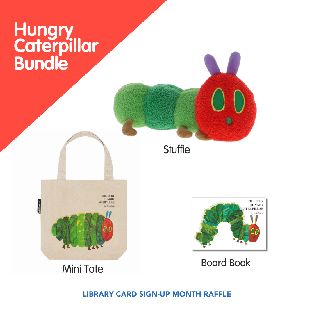  Stuffie, mini tote, board book 