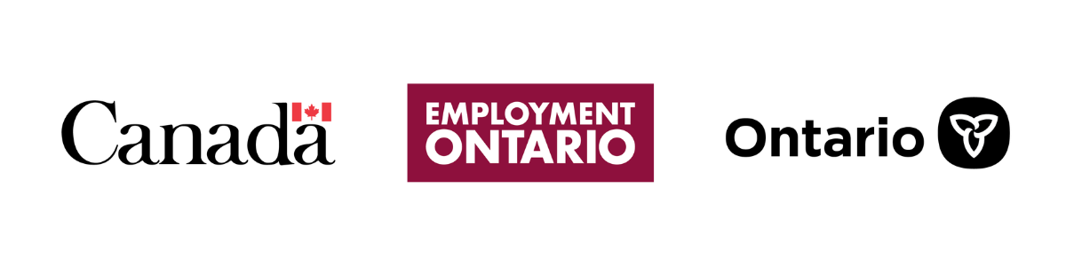 Canada, Employment Ontario, and Ontario Logos