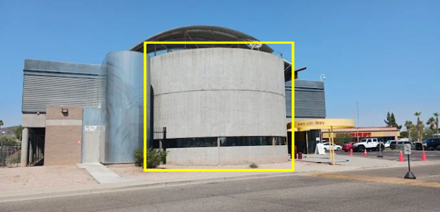 <span style="color: #ff0000;"><strong><span style="color: #000000;">Cholla Library Mural Location | <span style="color: #b2828e;">Ubicaci&oacute;n del Mural de la Biblioteca Cholla</span></span></strong><br></span>