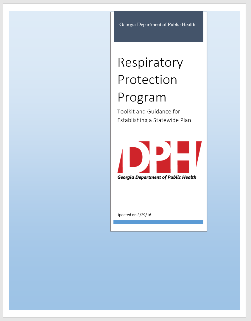 Respiratory Protection Toolkit Reviewer Form Survey