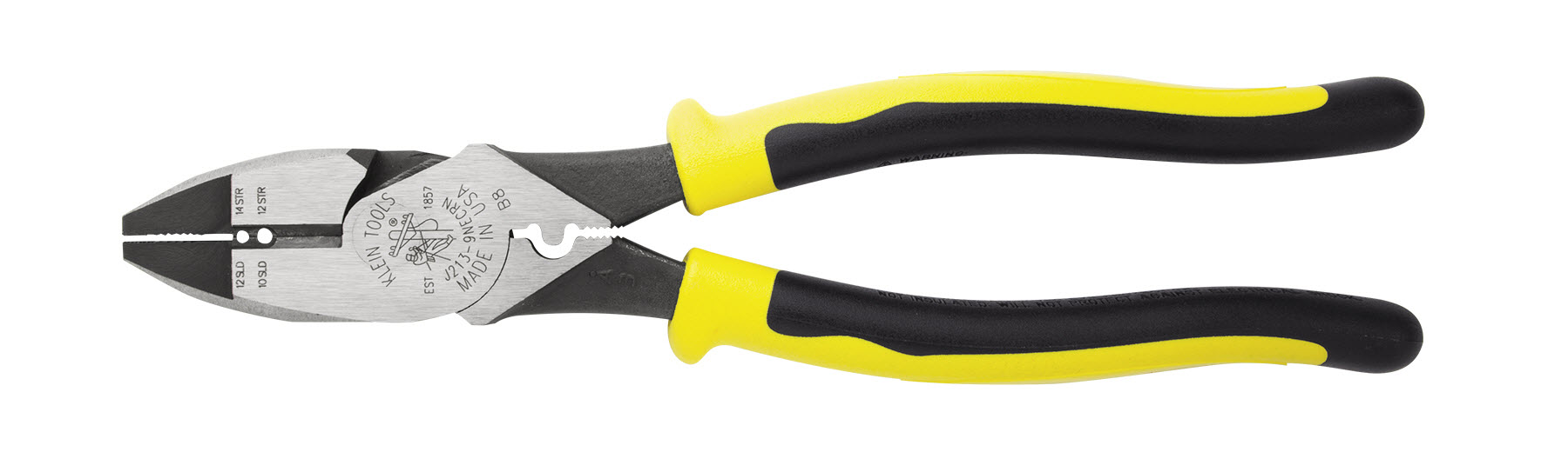 Side-Cutting Pliers with Stripping Holes (Cat. No. J2139NECRN)