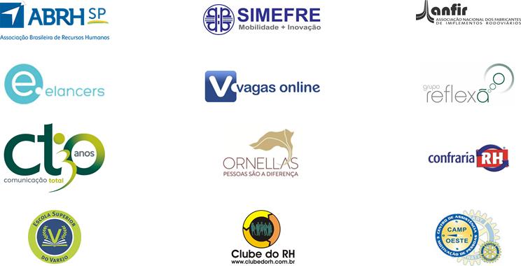 Parceiros de divulgação da enquete<br><br>